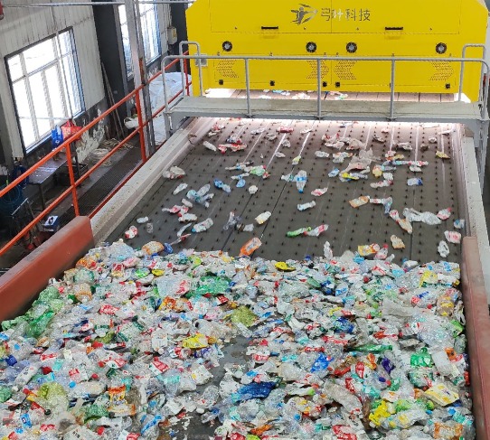 プラスチックフレーク洗浄プラント