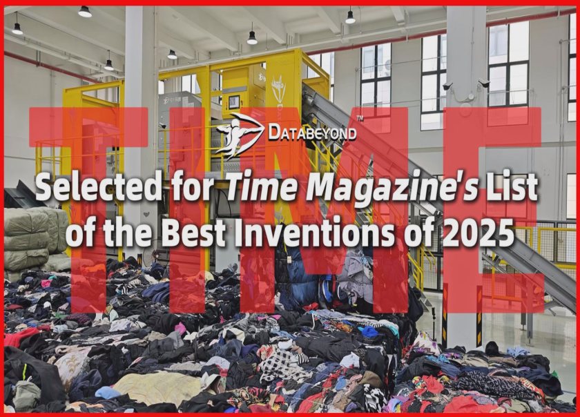 DATABEYOND FASTSORT-TEXTILE Selected for Time Magazine‘s List of The Best Inventions of 2025: Special Mentions