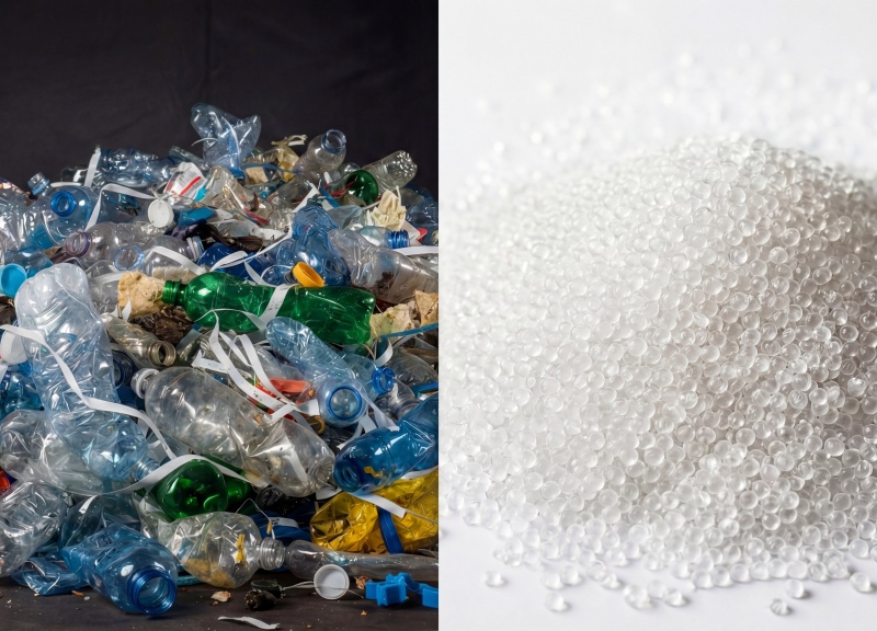 手作業による選別が限界に達したとき：PET リサイクルの行き詰まりを打破するには？